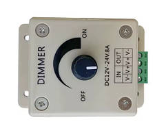 Диммер PWM 12-24 V 8A  для світлодіодної стрічки