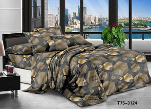 Постільний набір бязь двоспальний розмір 175х215 см наволочки 2 шт 70х70см