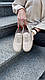 Мокасини жіночі, бежеві, фото 6