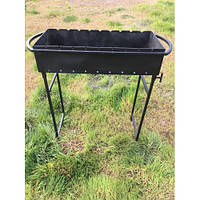 Мангал на 9 шампурів зі знімними ніжками M9-2N