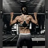 Турнік Trizand 24784 (70–100 см, до 180 кг) — розсувний турнік без свердління для дому, фото 7