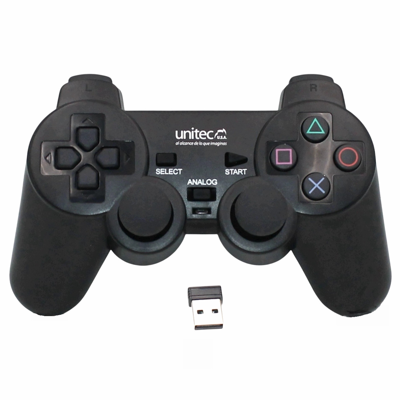 Ігровий геймпад бездротовий USB джойстик для ПК ноутбука PC телевізора Android Unitec, фото 1