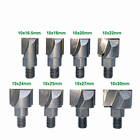 Фреза кондуктора для свердління отворів під дверний замок 16,5-30 мм, сталевий різак фреза з хвостовиком