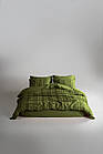 Комплект постільної білизни Limasso Stonewashed 200 х 220 см Coastal Trio Capulet Olive