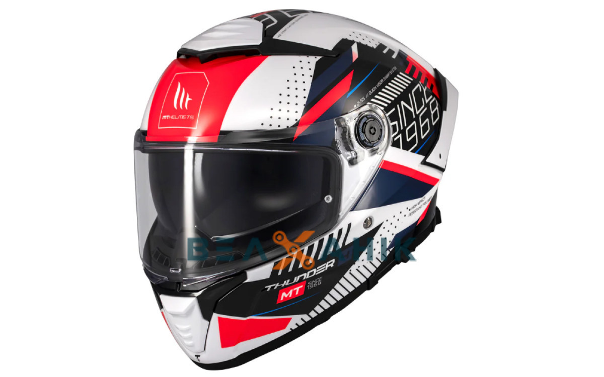 Шолом (інтеграл) MT THUNDER 4 SV LUMINENCE A17 Gloss [XL], фото 1