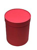 Набір коробок з завальцованой кришкой (червоний мат)