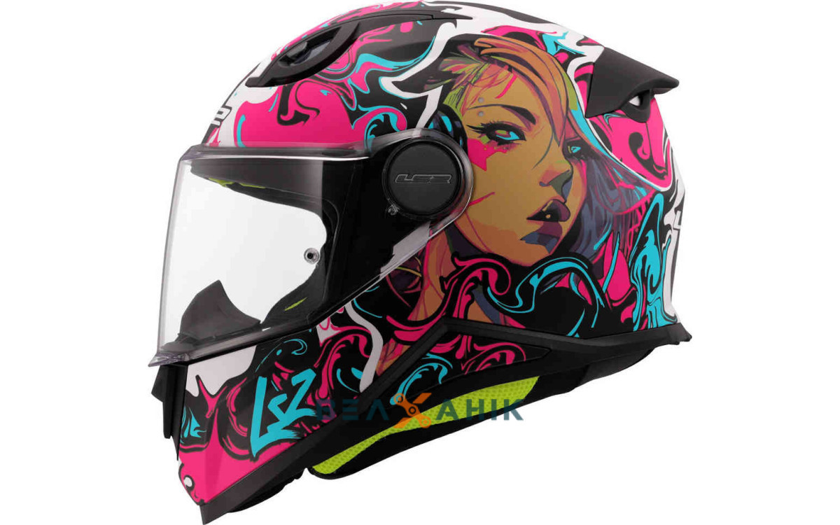 Шолом дитячий (інтеграл) LS2 FF812 Kid Cyberg [YM], фото 1