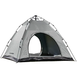 Намет туристичний двомісний 200*200*140 см, сірий