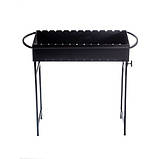 Мангал на 12 шампурів зі знімними ніжками M12-4N, фото 2