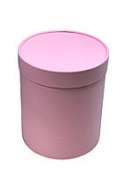 Набір коробок з завальцованой кришкой (рожевий матовий)