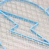 Електрична мухобійка-ракетка | USB акумулятор, безпечна 3-шарова сітка, 50×21 см, фото 6