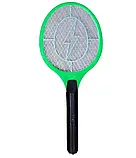 Електрична мухобійка-ракетка | USB акумулятор, безпечна 3-шарова сітка, 50×21 см, фото 5