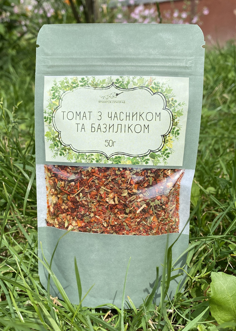 Суміш "Томат з часником та базиліком", 50г