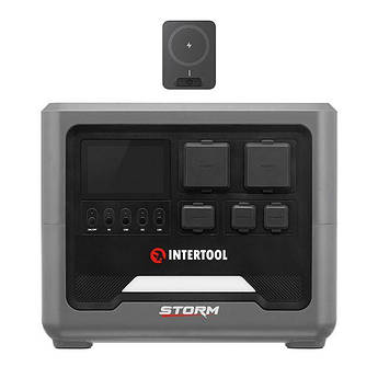 Портативна зарядна станція 1.8 кВт INTERTOOL WT-7012 з акумулятором LiFePO4