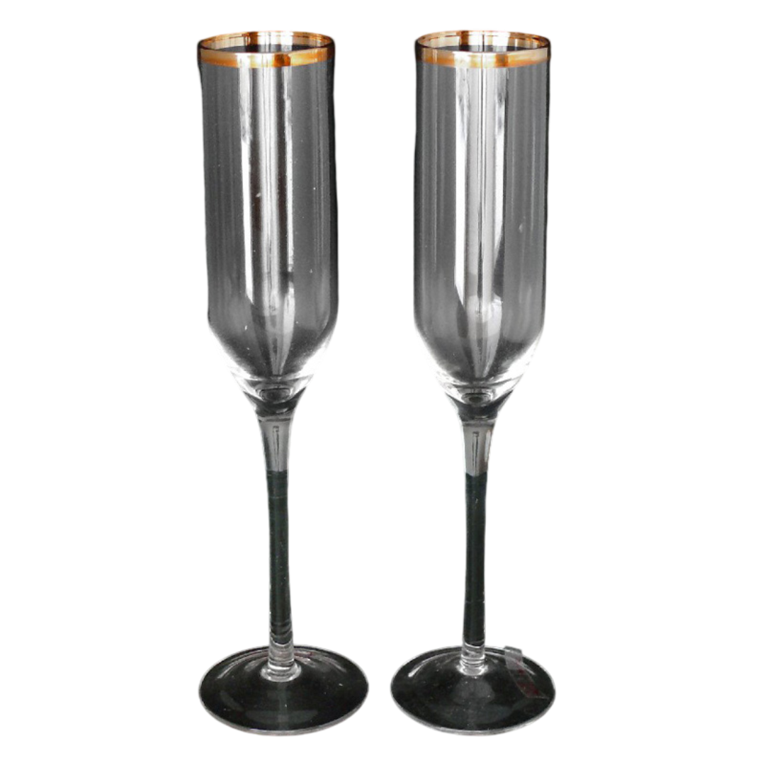 Весільні бокали Ніжність, h-27 см, без бренда, фото 1