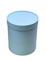 Набір коробок з завальцованой кришкой (голубий матовий)