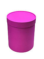 Набір коробок з завальцованой кришкой (малина)