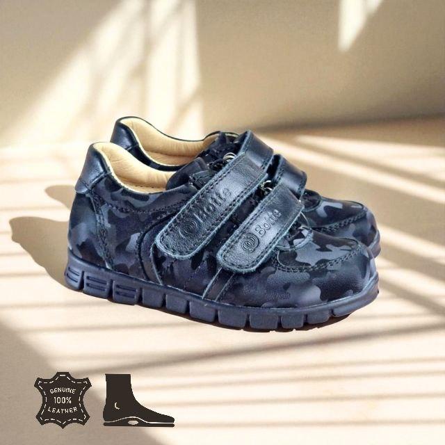 Анатомічні дитячі ортопедичні кросівки чорного кольору 23 р, фото 1