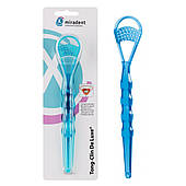 Щітка для очищення язика miradent Tong Clin De Luxe (блакитна)