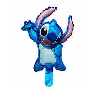 Фольгована кулька міні-фігура Стіч 46х32см Китай