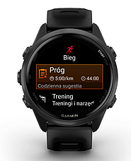 Годинник Garmin Forerunner 570 - 42mm Slate Grey Aluminium with Translucent Black/Black Band, фото 2