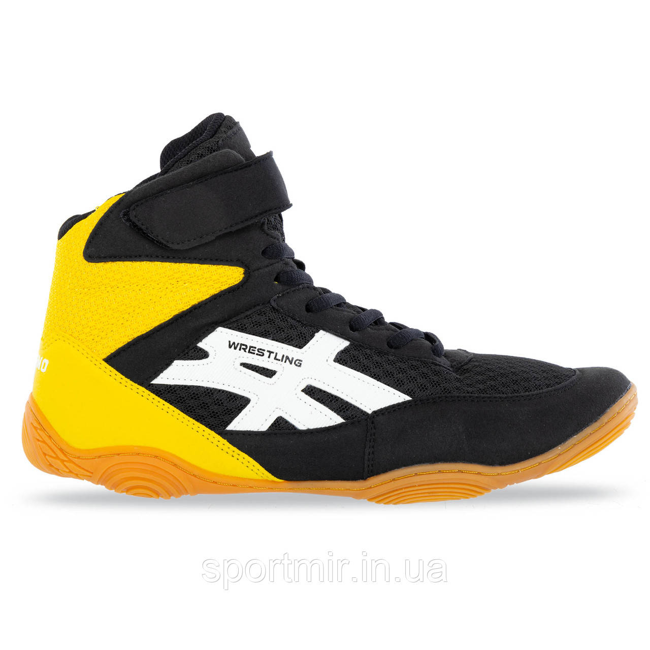 Борцювання Wrestling DIFENO W-2005-7 розмір 40-45 чорний-жовтий, фото 1