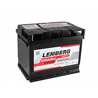 Автомобільний акумулятор LEMBERG battery 12В 60Ач 600А(EN) L+ LB60-1