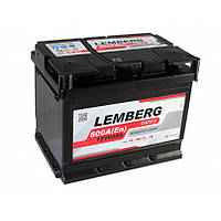 Автомобільний акумулятор LEMBERG battery Euro 12В 60Ач 600А(EN) R+ LB60-0