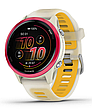 Годинник Garmin Forerunner 570 - 42mm Raspberry Aluminium with Translucent Bone/Mango Band, фото 6