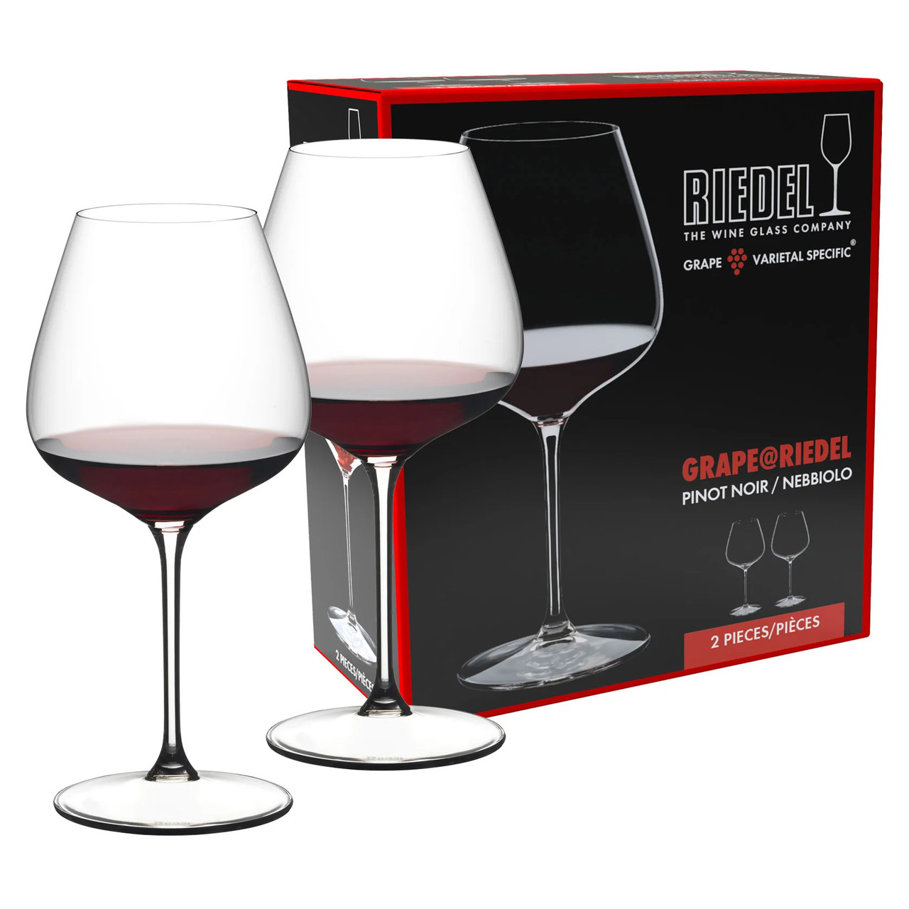 Набір келихів для вина Pinot Noir/Nebbiolo Riedel Grape 750 мл 6424/07