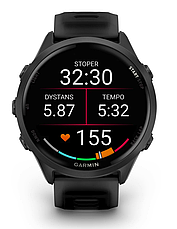 Годинник Garmin Forerunner 570 - 42mm Slate Grey Aluminium with Translucent Black/Black Band, фото 2