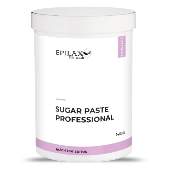 Безкислотна цукрова паста для шугарингу Epilax Professional, Hard (тверда), 1400 грамів, фото 1