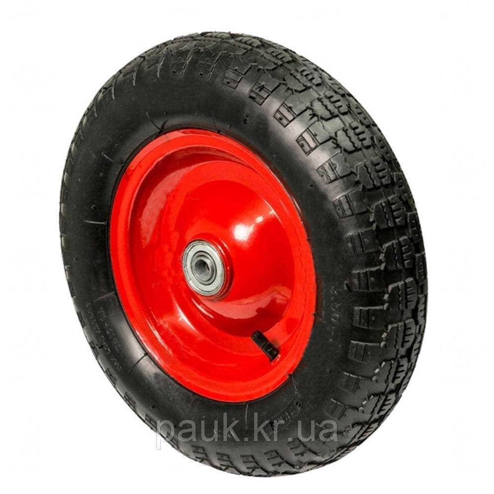 Колесо 28-360х85-B(28 "Norma High") Ø 368 мм, пневматичне колесо, пневмоколесо, колесо з пневматичної гуми, колесо на візок