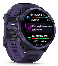 Годинник Garmin Forerunner 570 - 47mm Amp Yellow Aluminium with Translucent Whitestone/Turquoise Band