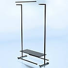 Стійка "CANE". Рейл торговий для одягу для дому та бутіка., фото 2