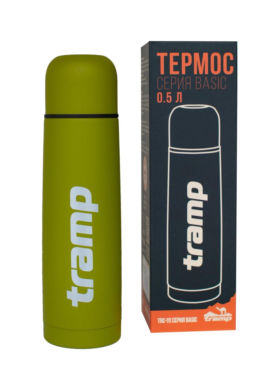 Термос TRAMP Basic 0,5 л, Красный Оливковий, 185670801, фото 1