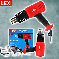 Фен промисловий електричний 2000 Вт Lex LXHG205 Будівельні фени