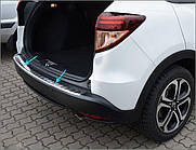 Захисна накладка на задній бампер для Honda HR-V Mk2 2013-2022 /нерж.сталь/