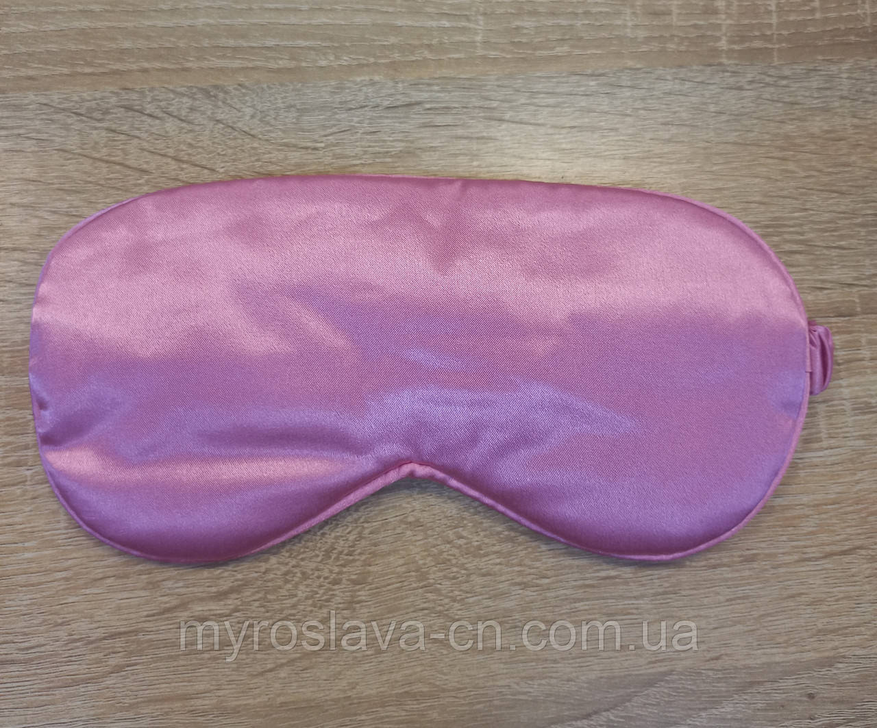 Маска для сну атласна рожева