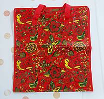 Сумка "Господарча" Візерунки (висота — 45 см (M)