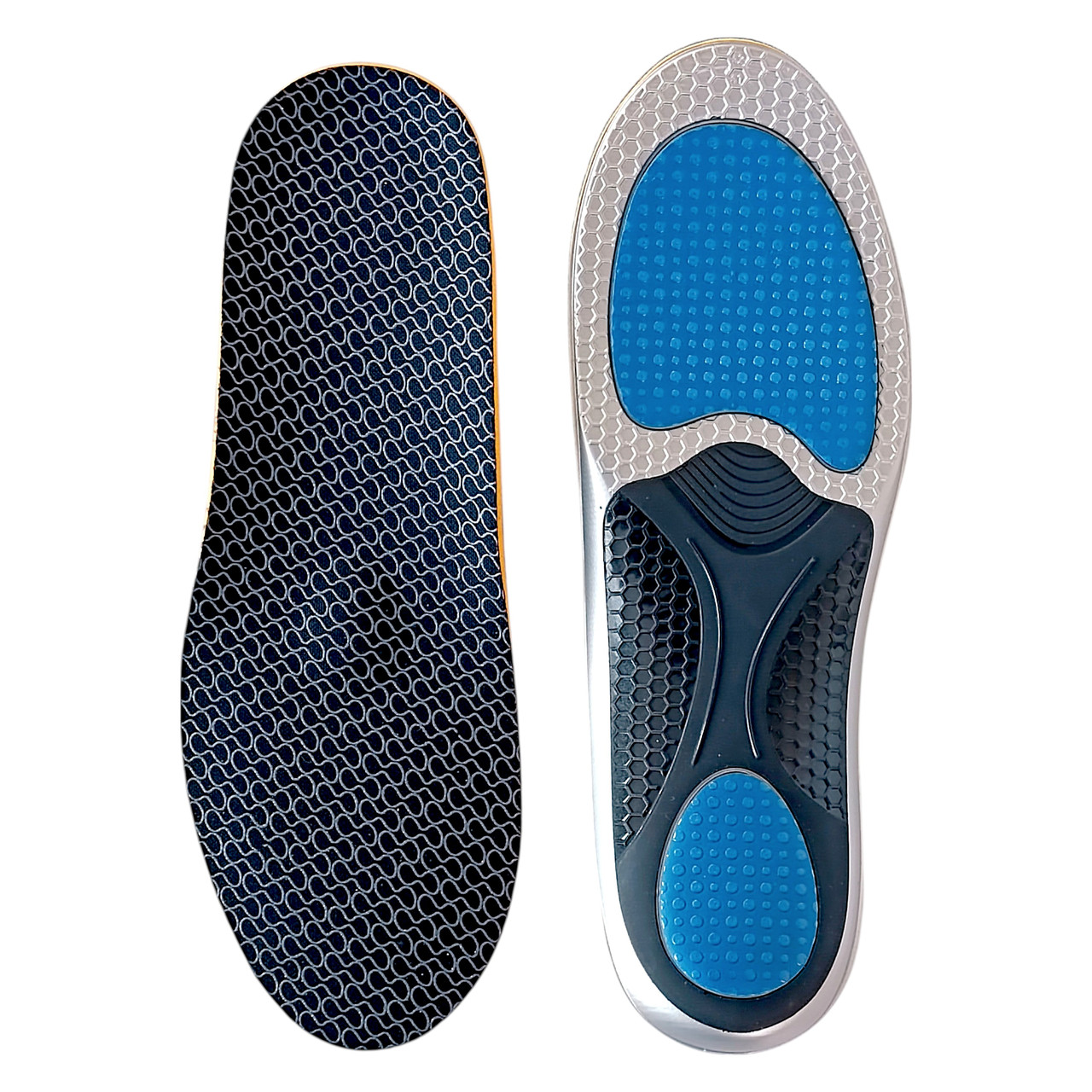 Устілки ортопедичні AIRIMPACT 43-44 (27.0-27.5 см) при плоскостопості, вальгус 1-2-3 ступеня, шпора п'яти., фото 1