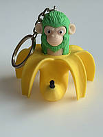 Брелок Шимпанзіні бананіні Chimpanzini bananini , шимпанзе з бананом іграшка-мем Italian Brainrot Італійські меми 9см