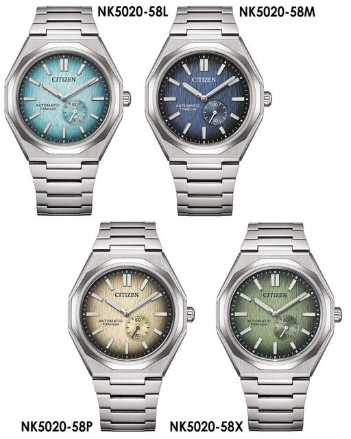 Мужские часы Citizen NK5020‑58X Zenshin 60 Small Seconds: продажа