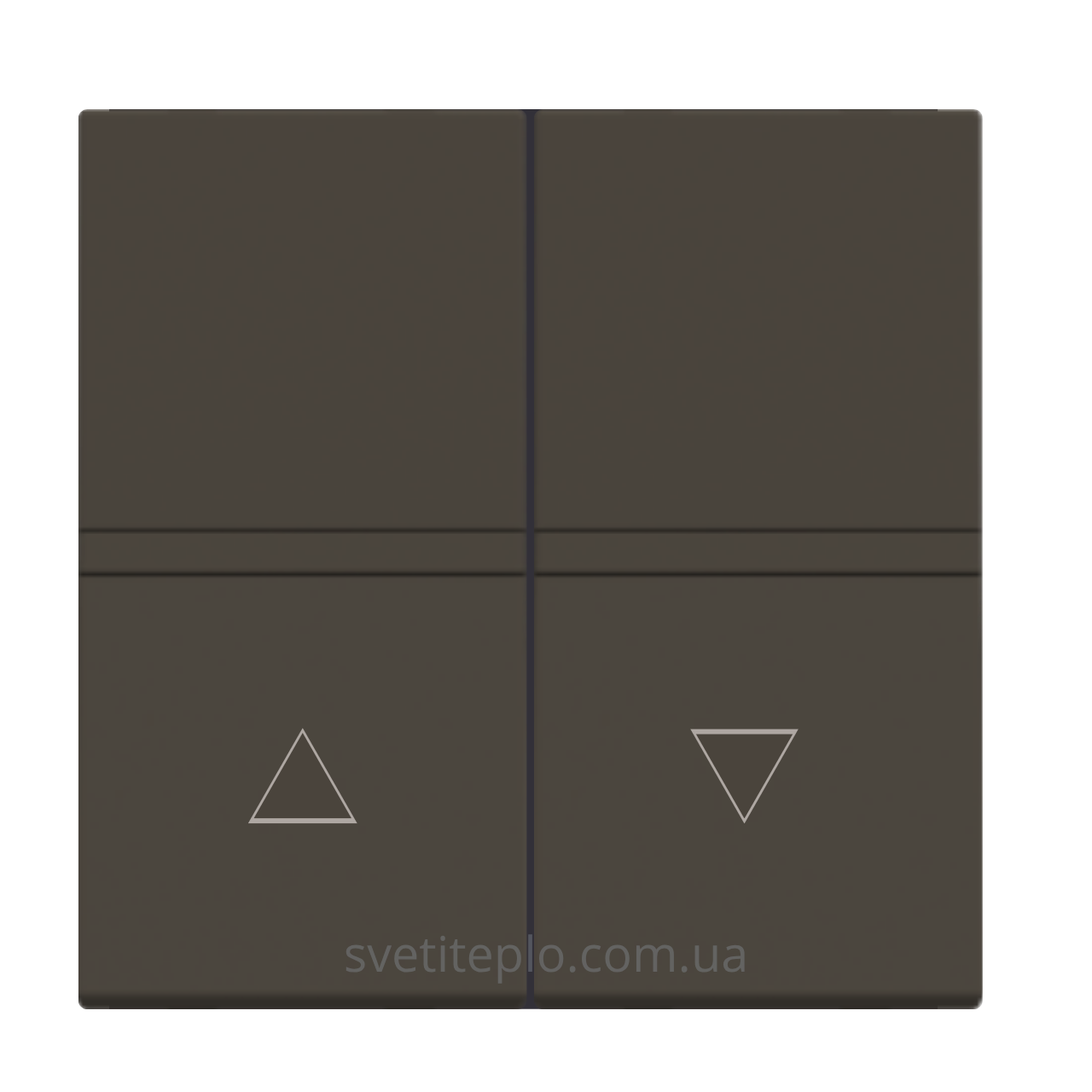Вимикає жалюзі з фіксацією N2244.1АА Total Athracite Zenit ABB