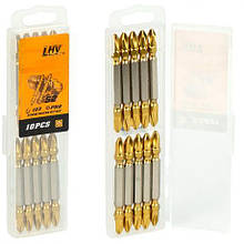 Набір біт 10 шт у кейсі PH2-3A MZOPT