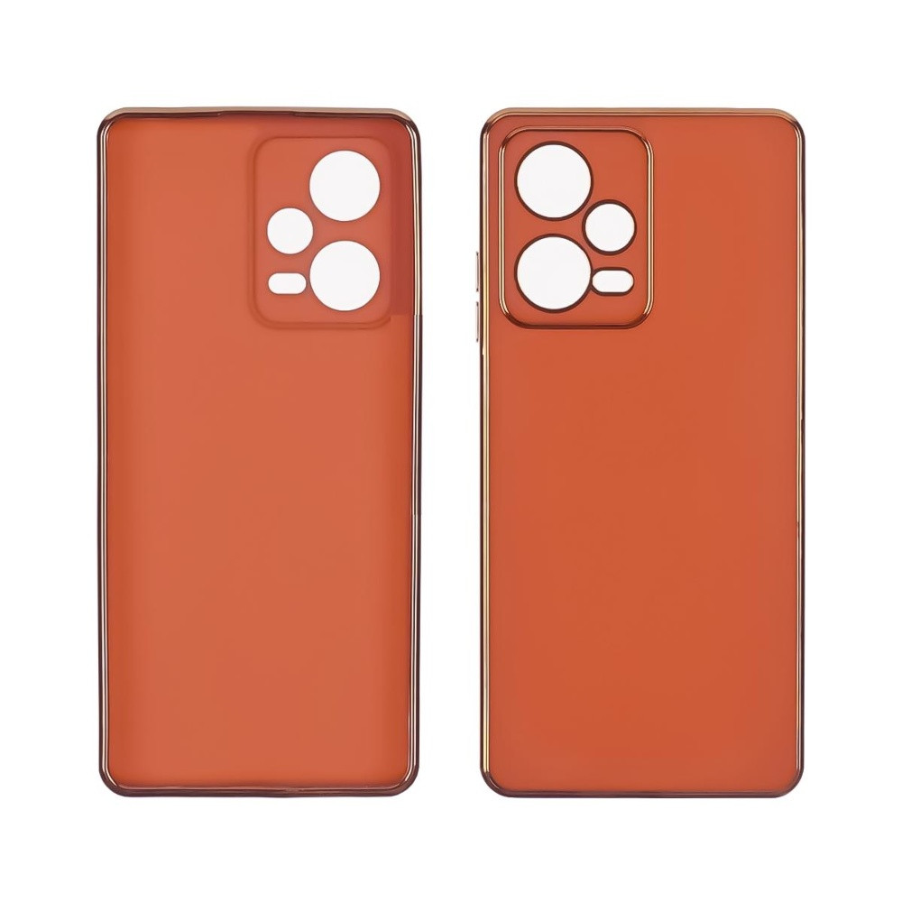 Чохол Glossy Color для Xiaomi Redmi Note 12 Pro 5G колір 3 кораловий, фото 1