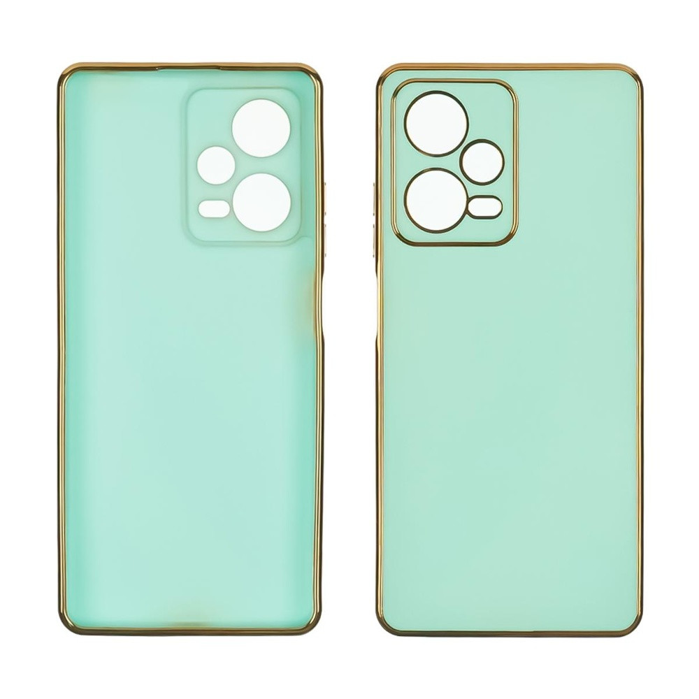 Чохол Glossy Color для Xiaomi Redmi Note 12 Pro+ 5G колір 4 бірюзовий, фото 1