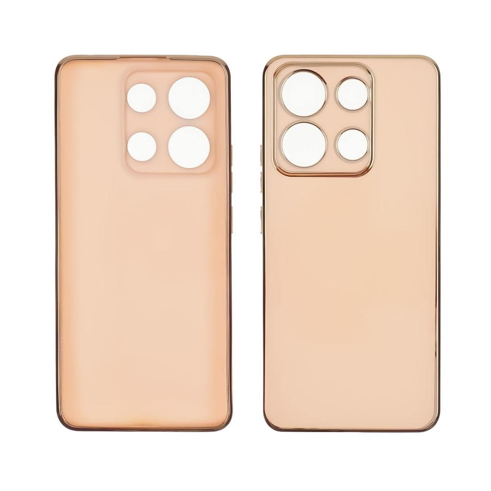 Чохол Glossy Color для Xiaomi Redmi Note 13 4G колір 2 рожевий, фото 1