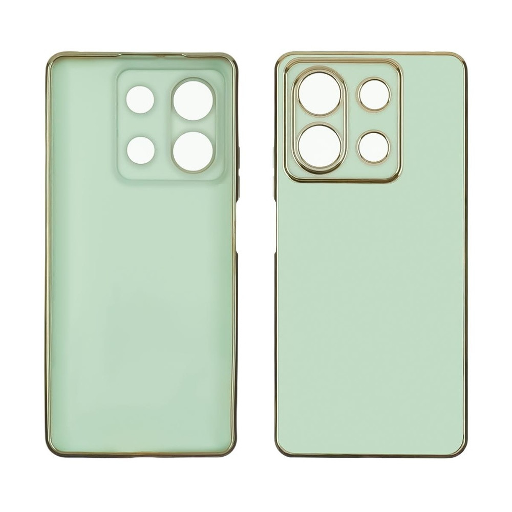 Чохол Glossy Color для Xiaomi Redmi Note 13 Pro 5G колір 4 бірюзовий, фото 1