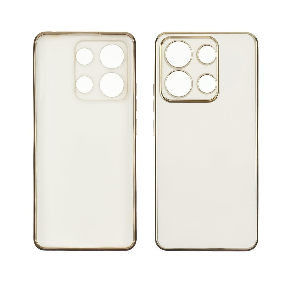 Чохол Glossy Color для Xiaomi Redmi Note 13 4G колір 6 білий, фото 1